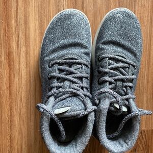 Gray High-Top Allbirds Sneakers
